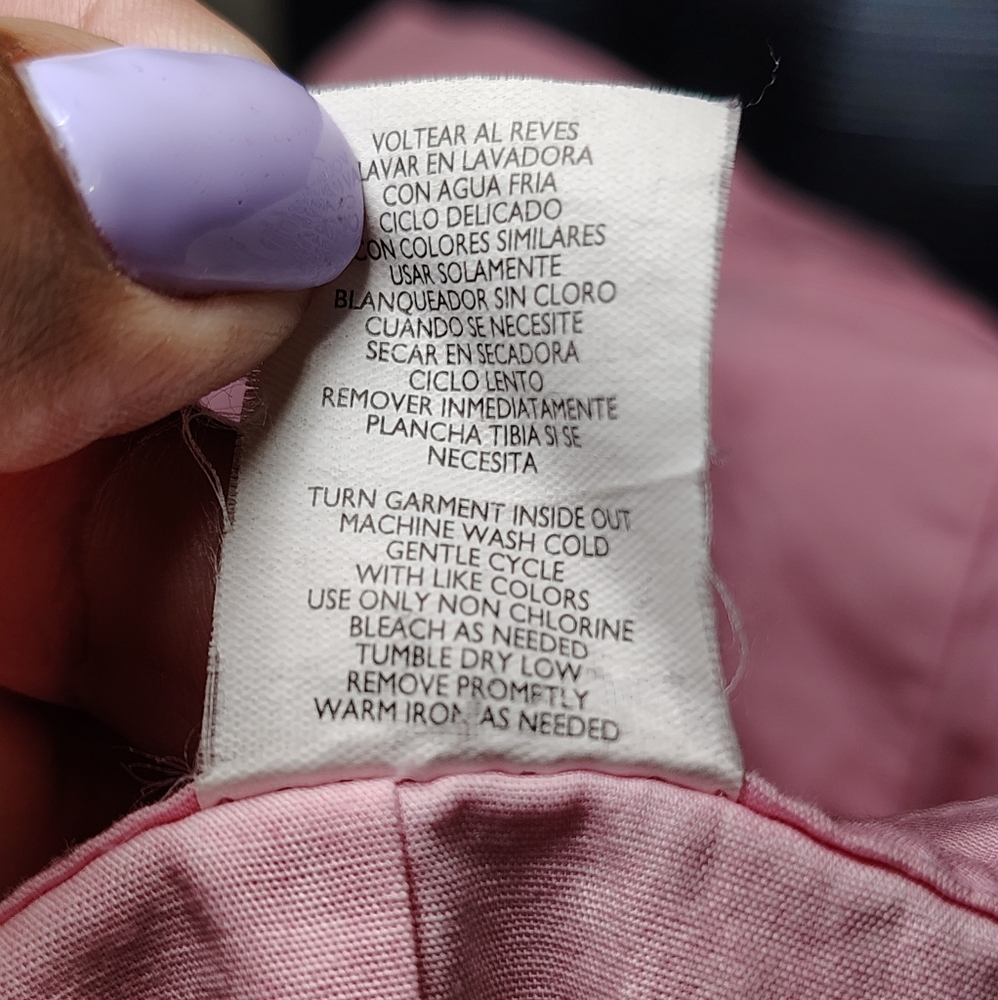 Daisy Fuentes Pink Ombre Skirt Size 18X - Picture 7 of 9